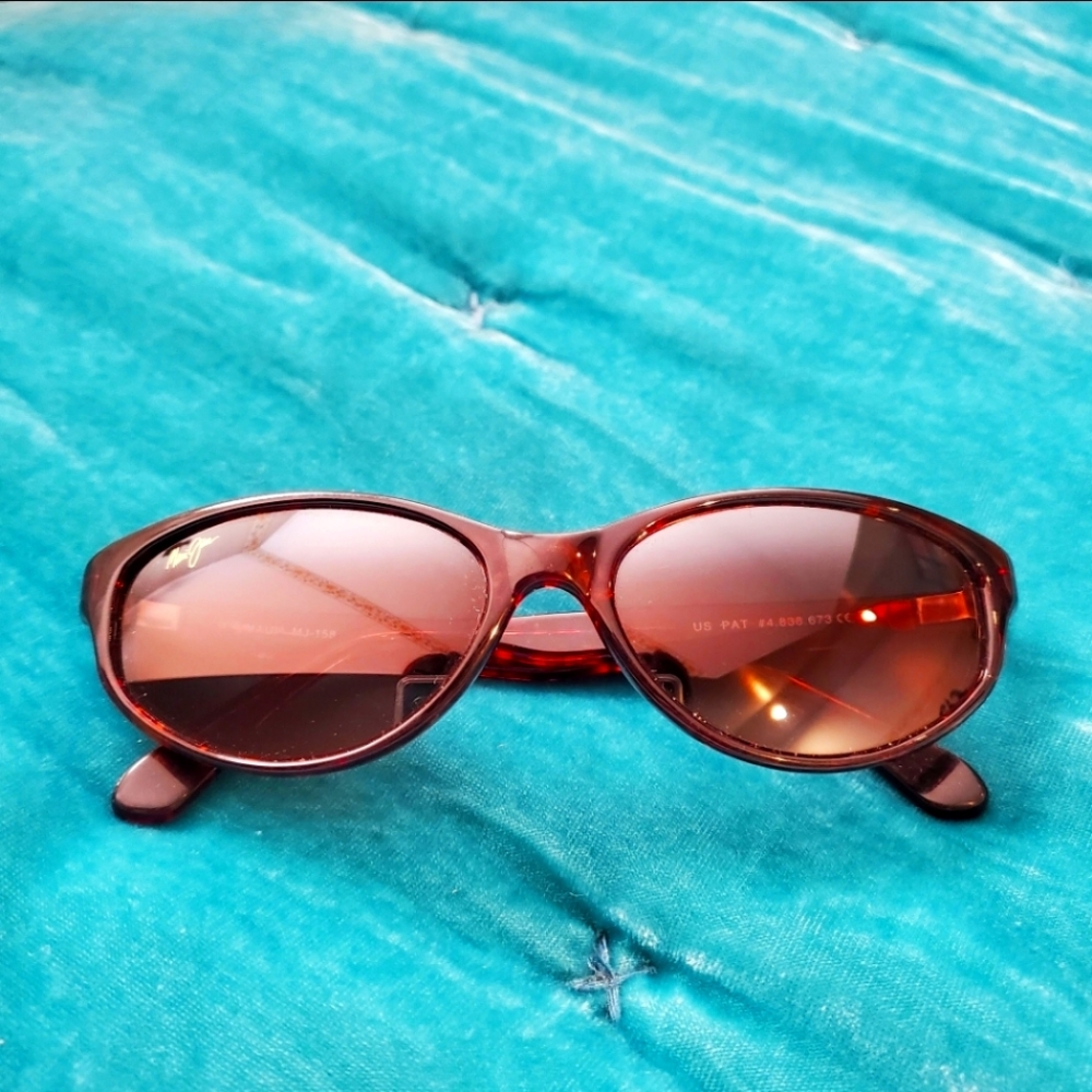 Retro Maui Jim Sunglasses Brown